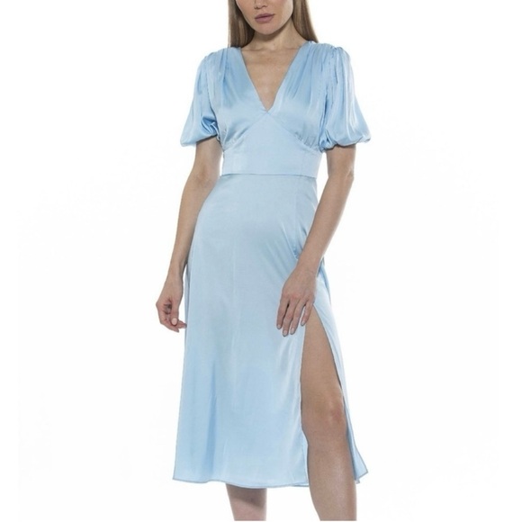 Alexia Admor Cinderella Blue Midi Dress - Picture 9 of 9
